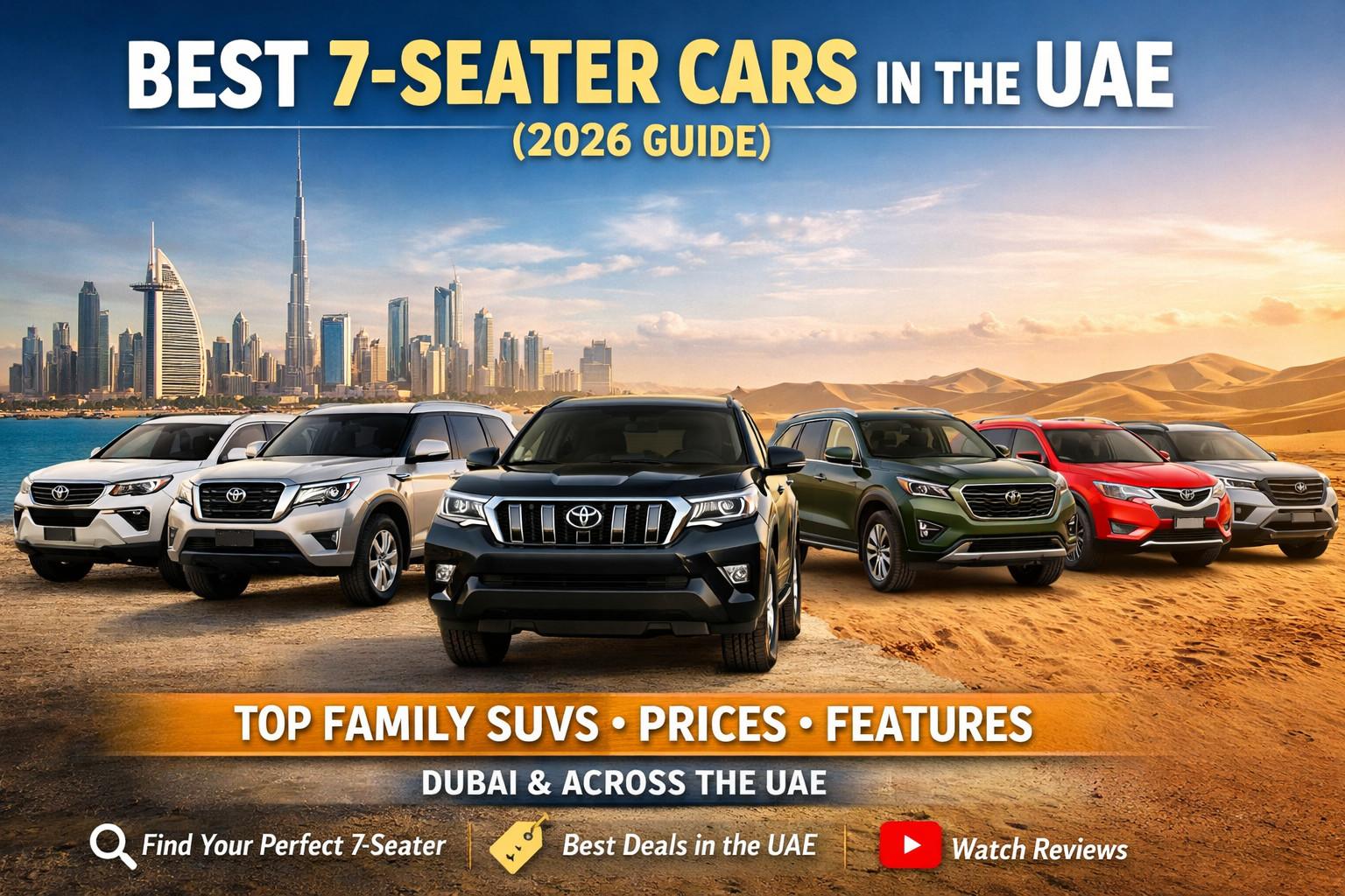 7-seater cars in the UAE for 2026