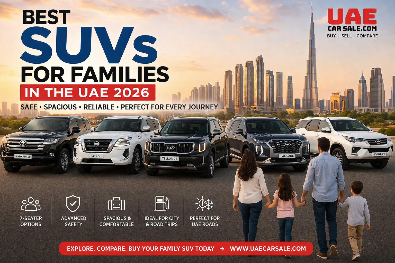 Best SUVs for Families in the UAE 2026