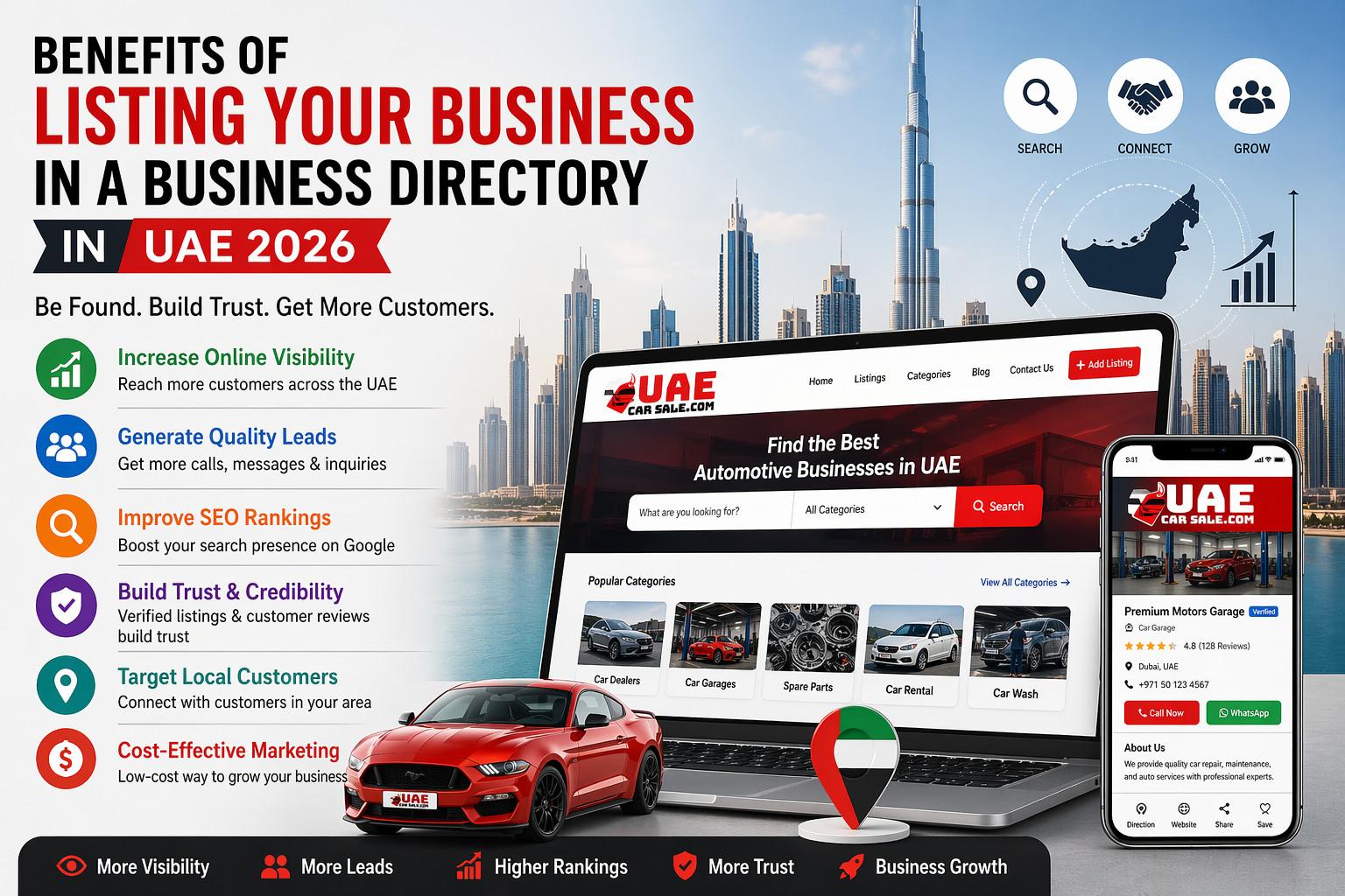 Business directory benefits in UAE
