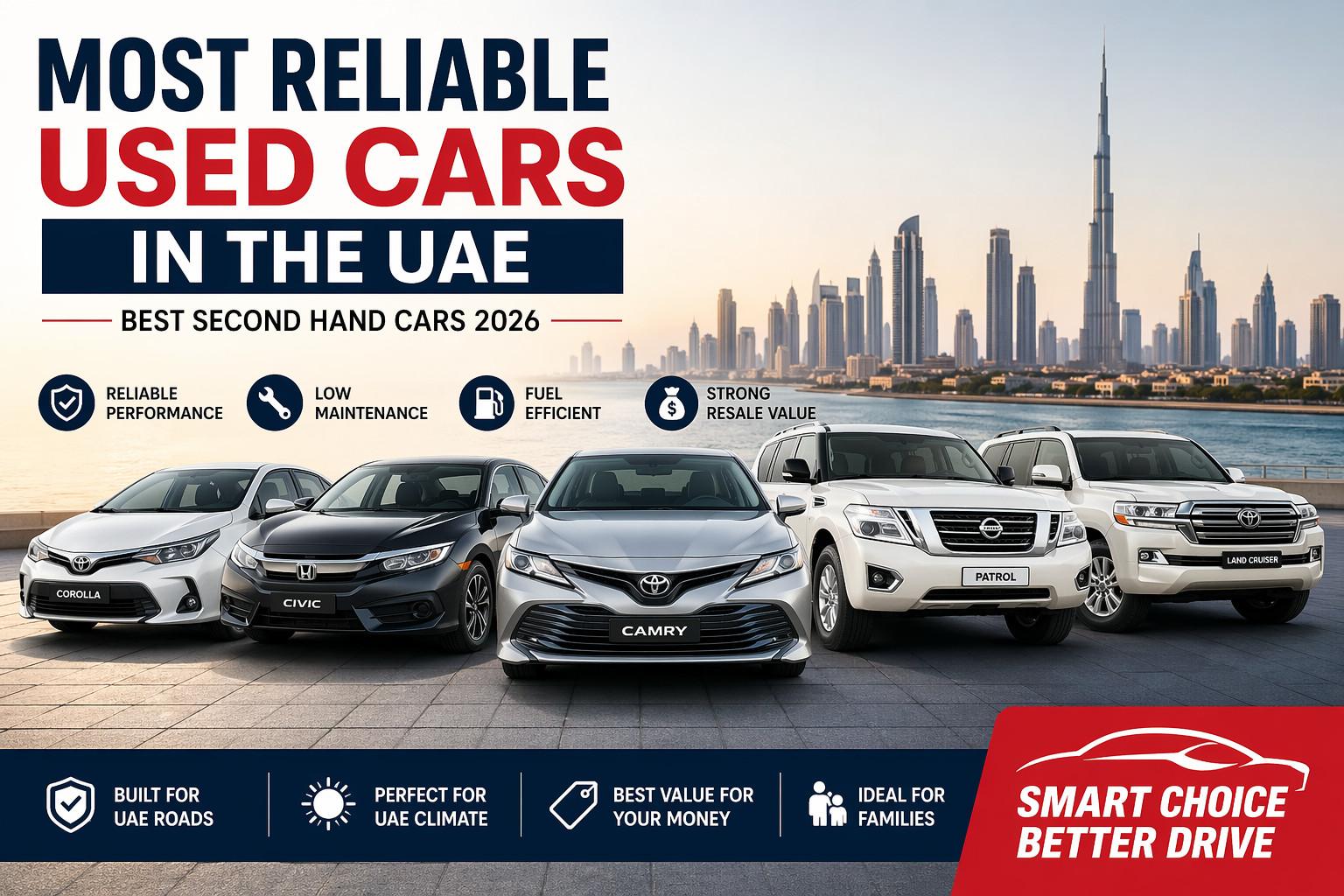 Most reliable used cars in the UAE