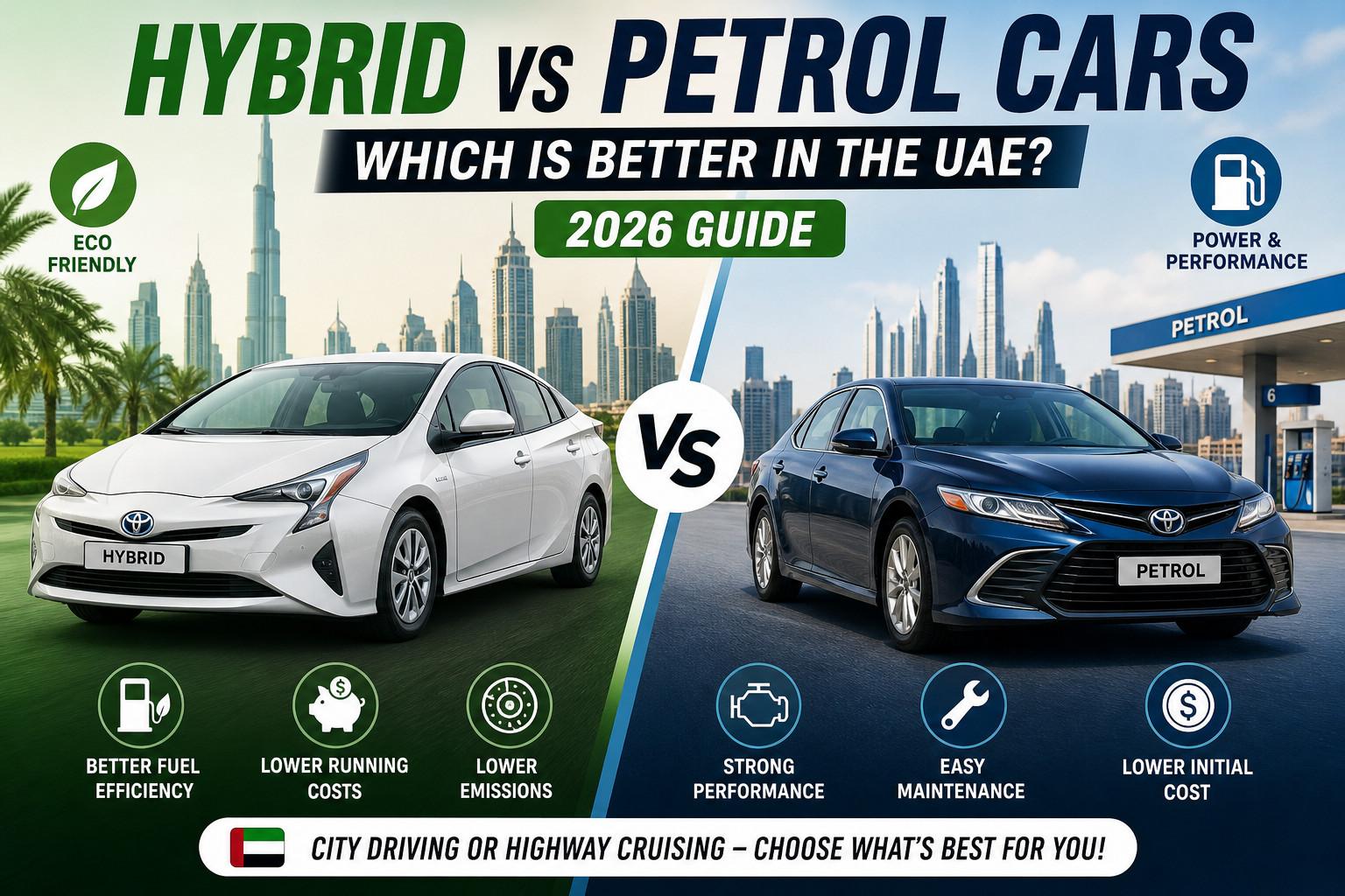 Hybrid vs Petrol Cars Which Is Better in the UAE