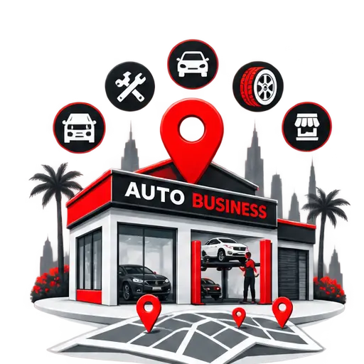 02 Business Directory Black Red