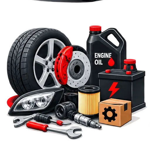 04 Auto Products Services Black Red
